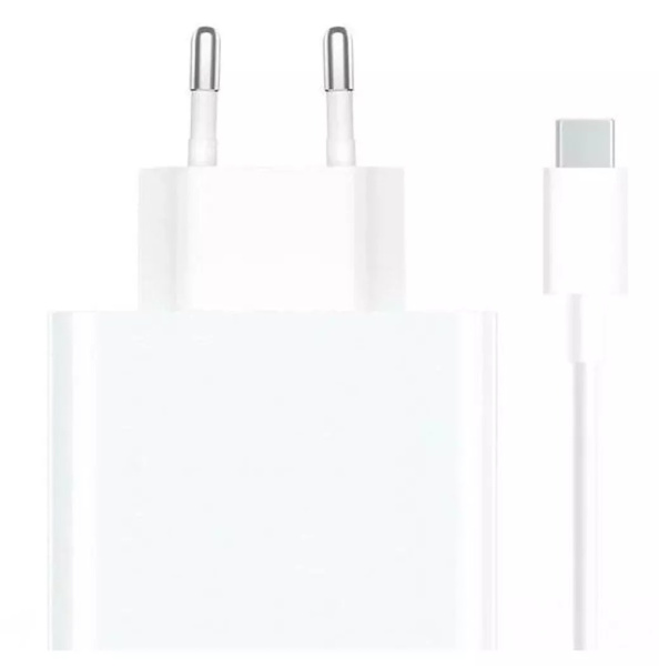 СЗУ адаптер Xiaomi 33W Charging Combo (Type-A) (BHR6039EU), белый фото 1